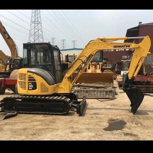Mini excavatrice utilisée 100% de KOMATSU PC55MR Japon poids d'opération de 6 tonnes à vendre - Product Image 5