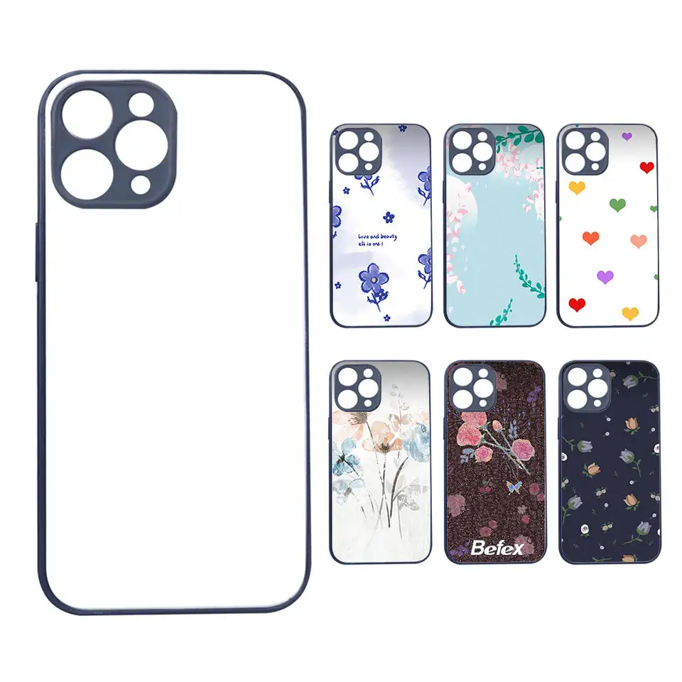DIY Custom Style Phone Case Covers 2D Sublimation Phone Case Blank For Iphone 14 Antisip TPU Camera Protect Anti Slip