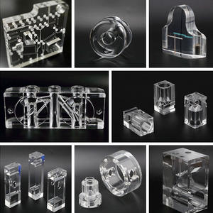 Procesamiento de láminas acrílicas Personalización de procesamiento de forma personalizada Personalización de columna acrílica transparente - Product Image 4