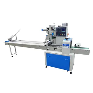 Factory Customized Multi-function Packing Machine Automatic Pillow Packing Machine for Packing Cookies and Candy.