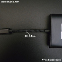 Lecteurs de cartes USB Type C 4-en-1 de qualité supérieure avec puces numériques intégrées, adaptateurs de clés USB et de cartes TF