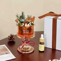 Cannelle richesse bricolage cristal pierre diffuseur bouteille en verre bureau bureau ornement huile essentielle aromathérapie bougie bâton