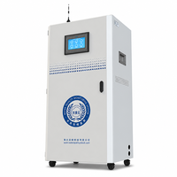 Système d'analyse en ligne de la qualité de l'eau pressurisée pour la turbidité et le chlore résiduel, avec armoire de mesure pour l'eau du robinet (pH, ORP, TDS, DO) et interface RS485