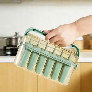 Moldes Reutilizables de Grado Alimenticio para Helados de Niños, Moldes Caseros para Helados, Molde para Helados, Fabricante de Moldes para Helados con Palitos y Tapas - Product Image 6