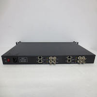 Codificador SRT de 1U para Streaming SDI H.265 H.264 de 4 Canales para IPTV con Salida SDI para Equipos de Radio y Televisión