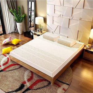 Colchão de Látex Luxuoso e Confortável, Tecido Macio, Respirável, Ecológico, Antibacteriano, Adequado para Casa, Hotel, Quarto Moderno, Hipoalergênico - Product Image 1