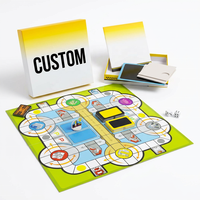 Juego de Mesa de Transporte Urbano Personalizado, Simulación OEM/ODM, Componentes Impresos, Cartón Gris de 1200g, Papel de Arte de 157g, Embalaje Personalizado