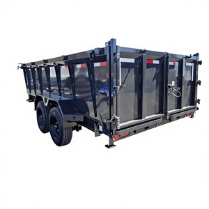 Remolque Hillcrest 7X16 de Doble Eje Tándem Negro de 17.6K, Disponible / Nuevo Modelo 2026 - Product Image 1