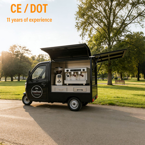 Triciclo Elettrico Personalizzabile a Tre Ruote per Caffetteria Mobile, Grado Commerciale per Vendita Ambulante e Servizio Bevande - Product Image 1