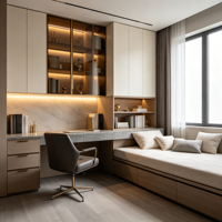 Armoire de chambre sur mesure Oberay en MDF, meuble de rangement autoportant écologique pour appartements, villas et projets hôteliers, avec conception 3D gratuite