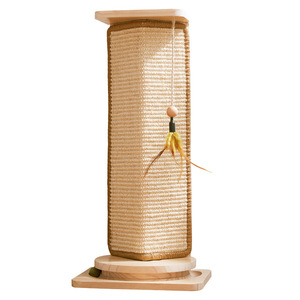 Nuevo poste rascador vertical para gatos, hecho de sisal, resistente al desgaste y a los arañazos, protege contra los arañazos, adecuado - Product Image 5