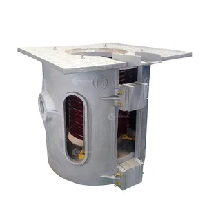 Medium Frequency Induction Melting Furnace Machine for Copper Iron Steel Scrap