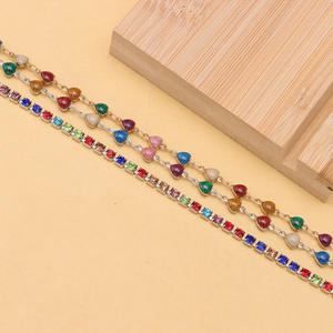 Conjunto de cadenas para el cabello, cadenas decorativas de metal para sombrero, estilo bohemio, accesorio informal unisex - Product Image 3