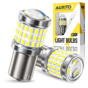 หลอดไฟ LED AUXITO 6000K 12V 1156 BA15S ไฟเลี้ยว ไฟเบรก ใช้ได้กับรถยนต์ทั่วไป สำหรับการดัดแปลงและอัปเกรด - Product Image 3