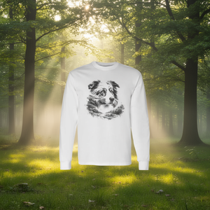 T-shirt à manches longues pour chien berger australien, design nature, idée commémorative - Product Image 3