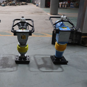 Máquina apisonadora diésel CR100, <span class=keywords><strong>compactador</strong></span> de gato <span class=keywords><strong>manual</strong></span> pequeño para construcción de carreteras con componente de motor central - Product Image 6