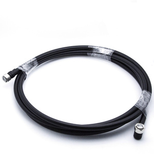 <span class=keywords><strong>Câble</strong></span> de liaison RF superflex de <span class=keywords><strong>1</strong></span>/2 pouce avec connecteur mâle 4.3/10 vers mâle 4.3/10 R/A 4 m - Product Image 1