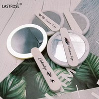 Miroir de maquillage intelligent pliable à lumière LED Miroir de maquillage portable de voyage Miroir de maquillage compact à main avec lumière LED