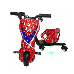 高品質電子式キッズ電動ドリフトトライク3輪アルミ合金軽量36Vスクーター屋外バランスバイク機能付き - Product Image 1