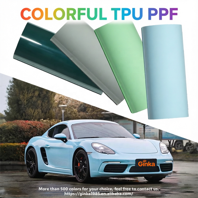 Vehicle Customization Color Changing TPU PPF Roll 7.5mil Thickness Anti Scratch Strong Adhesion Weather Resistant 100% UV/IR