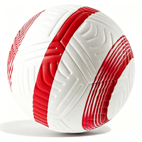 Ballon de football professionnel en cuir PU, taille officielle 5, 12 panneaux, laminé, approuvé par la ligue pro pour les matchs professionnels, OEM/ODM