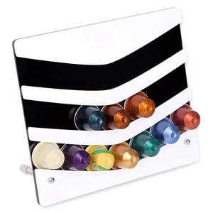 Support de rangement pour capsules de café, présentoir en acrylique blanc pour petites capsules Nestlé, style simple Y22151 - Product Image 1