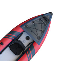 Mode nouveau Kayak de pêche personnalisé en PVC Durable bateau de pêche gonflable canoë Kayak à vendre canoë professionnel 2 personnes poisson