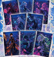 Vente en gros de cartes à collectionner HuoHu Creative Genshin Impact Windblume Ode Series, édition limitée, cartes de jeu de société