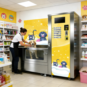Automatic Wash Salon Machine Self Service Cat Pet Bathtub Convenient Cleaning Bathing Solution Touch Screen PW001 - Product Image 4