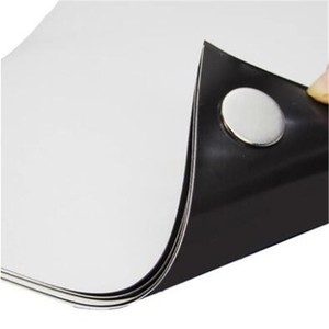 <span class=keywords><strong>Plaque</strong></span> de feuille magnétique collante d'impression 0.3/0.5/0.75/1/mm feuille magnétique en caoutchouc fort avec aimant de réfrigérateur A4 adhésif - Product Image 5