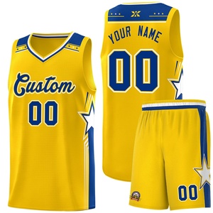 Maillots de basket-ball pour équipes - Entièrement personnalisables avec logo, couleurs et numéros - Séchage rapide - 100% coton - Vêtements de sport décontractés - Product Image 2
