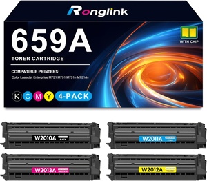 (Nuevo Chip) Cartuchos de Tóner Compatibles con Impresoras HP Enterprise <span class=keywords><strong>MFP</strong></span> M776 M856x M856dn M776z <span class=keywords><strong>M776dn</strong></span> M776zs - Product Image 1