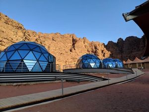 Dôme géodésique de camping pour le glamping avec panneau en verre, dôme igloo de 6 m - Product Image 3