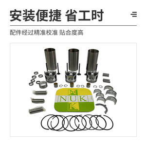Kit de Reparación de Motor Nuk para Motor Diésel Kubota D1105, Piezas de Alta Precisión, Juego Completo - Product Image 2