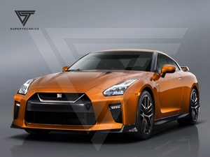Kit Carrozzeria Completo Stile VER 2017 in PP per <span class=keywords><strong>Nissan</strong></span> <span class=keywords><strong>GTR</strong></span> R35 - Product Image 2