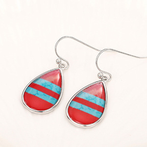 Boucles d'oreilles en forme de goutte d'eau pour femmes, style vintage, accessoires pour les oreilles à porter au quotidien - Product Image 5