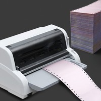Papel de impresión de oficina personalizado CB CFB CF multicolor personalizado NCR hoja de papel continuo sin carbón