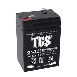 TCS SL6-3.5 6 볼트 3.5Ah 최고의 가정용 태양 전지 Vrla 밀봉 납산 배터리 깊은 강 배터리 레드 에너지 Vrla 배터리 - Product Image 2