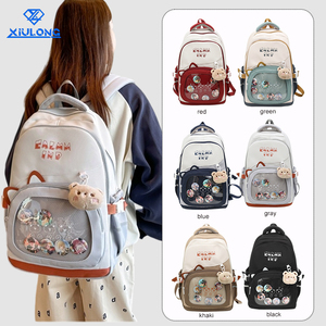 Mochila Escolar de Moda al por Mayor, Estilo Anime, Ligera y Duradera, con Espacio para Tarjetas, Mochila para el Campus, Mochila para Libros Escolares para Niñas - Product Image 1