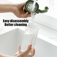 18.5oz 2in1 Bouteilles de récipient d'huile en verre 550ml Bouteille de pulvérisation d'huile Pot d'huile avec verseur pour la cuisson