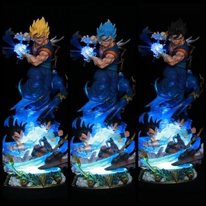 2025 Offre Spéciale 45cm Dragon DBZ Super Saiyan Vegetto avec lumière dessin animé Anime Statue PVC figurine Collection de poupée - Product Image 4