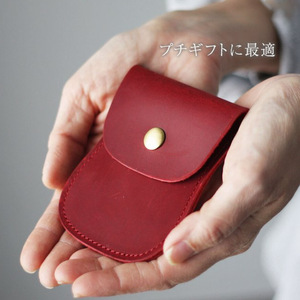 Porte-monnaie rétro en cuir PU de style européen et américain, mini porte-cartes portable, pochette à monnaie à fermeture à pression. - Product Image 2