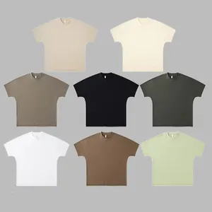 Custom Logo Graphical 180 Grams Cotton T Shirt Oversized Men's Tshirt Street No Seams Short Sleeve T-Shirt For Men 2024