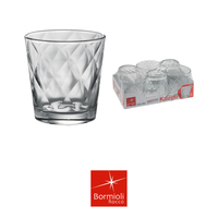Verre à eau Kaleido 24 cl Bormioli Rocco H 8,5 cm Ø 8,1 cm