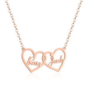 [Personalización Privada] Collar con Colgante <span class=keywords><strong>de</strong></span> Cadena <span class=keywords><strong>de</strong></span> Acero Inoxidable con <span class=keywords><strong>Nombre</strong></span> en Inglés, Diseño Deportivo <span class=keywords><strong>de</strong></span> Corazón a Corazón, Regalo para Parejas, Oro Real <span class=keywords><strong>de</strong></span> 18K - Product Image 6
