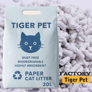 Litière pour chat en papier écologique, biodégradable, hautement absorbante, sans poussière, sans odeur, <span class=keywords><strong>livraison</strong></span> rapide - Product Image 6