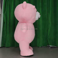 Costume de mascotte d'ours TED en peluche gonflable Costume de personnage de Cosplay d'Halloween de dessin animé adulte unisexe pour spectacles