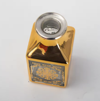 Huile de parfum de luxe classique arabe en gros, 150 ml, or UV, Oud, flacon compte-gouttes fantaisie avec boîte d'emballage