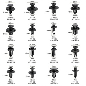 Kit de Reparación de Sujetadores para Automóviles, 620 Piezas en Caja, 16 Tipos, para Revestimientos de Guardabarros, Parachoques y Pernos de Expansión - Product Image 3