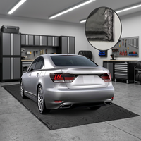 Tapis de lavage de voiture réutilisable, imperméable, pour le lavage des véhicules, tapis de sol de garage